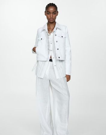 🤩STREET ONE JEANS-JACKE BLAZER-STYLE WEISS