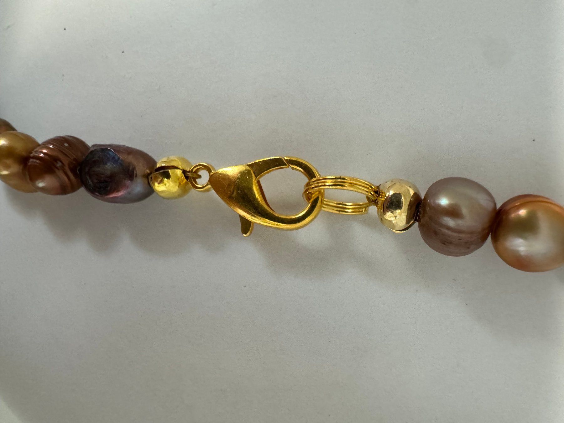 Catenine: Halskette Zuchtperlen, Kunstelemente – Nuovo (secondo la descrizione) da Biberist venduto da tl-schmuck 3