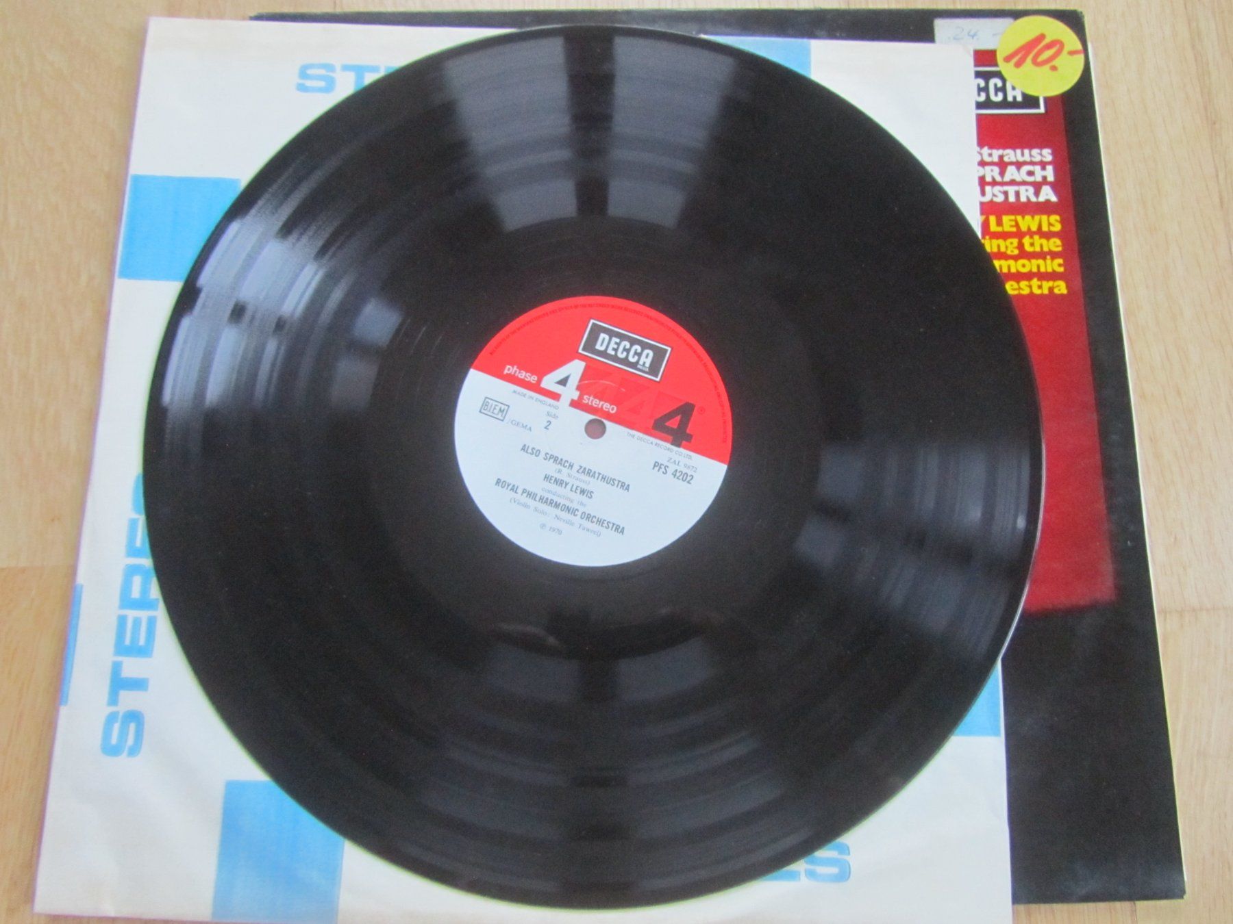 Dischi in vinile: Also Sprach Zarathustra - phase4stereo - Vinyl – Usato da Seengen venduto da mikelele 2