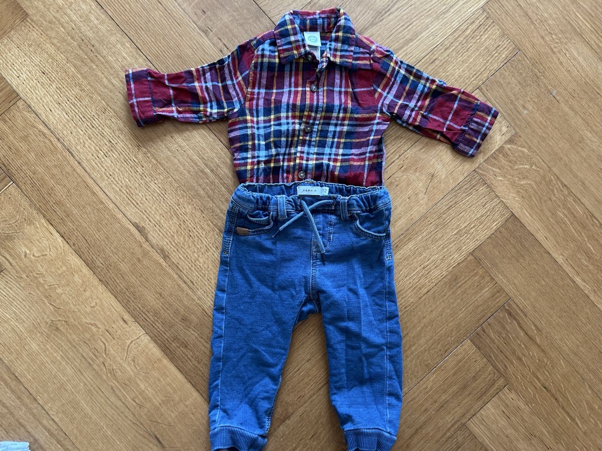 Name It Lotti & Set di vestiti: Süsses Outfit für 6 Monate – Usato da Zürich venduto da lau_zb7c