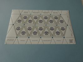 Helvetia Fifa Kehrbogen Postfrisch
