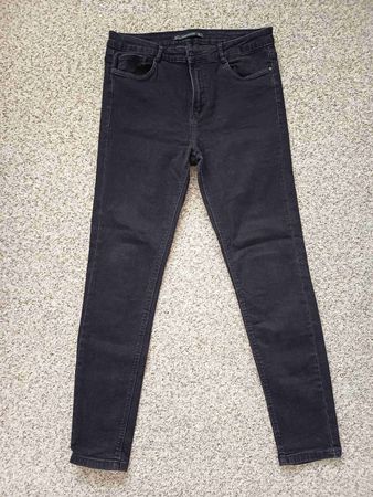 ZARA Jeans black skinny fit, size 38