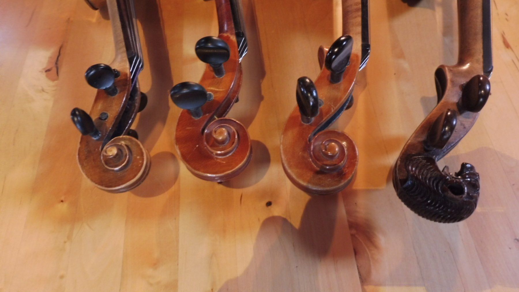 Repose-Épaule Violon 3/4 Et 4/4 - Bois D'Érable Massif, Réglable Avec Mousse Confortable