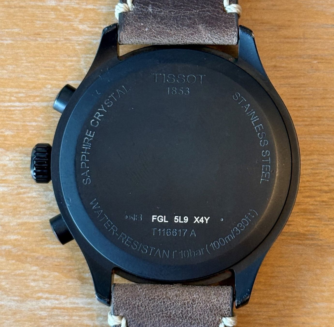 Tissot Orologi: Tissot Chrono XL schwarz/braun – Usato da Zollikon venduto da Mary_80 4