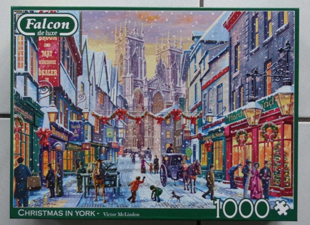 Falcon Puzzle 1000 Teile - Christmas in New York (Gebraucht) in Arbon ...