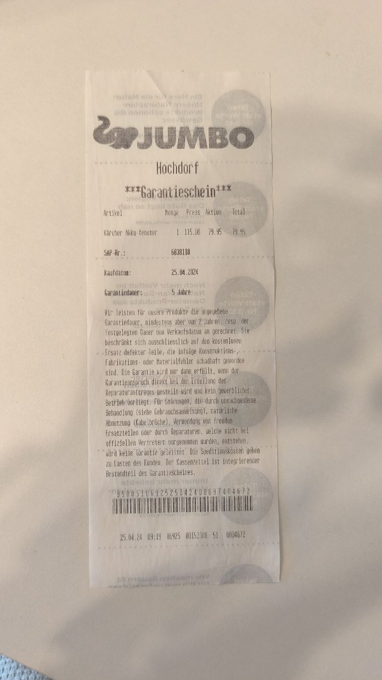 Kärcher Altro per la casa: Kärcher WV 6 Plus Multi Edition, NEU, Fenstersauger – Nuovo (secondo la descrizione) da Ballwil venduto da Lutadorx 1