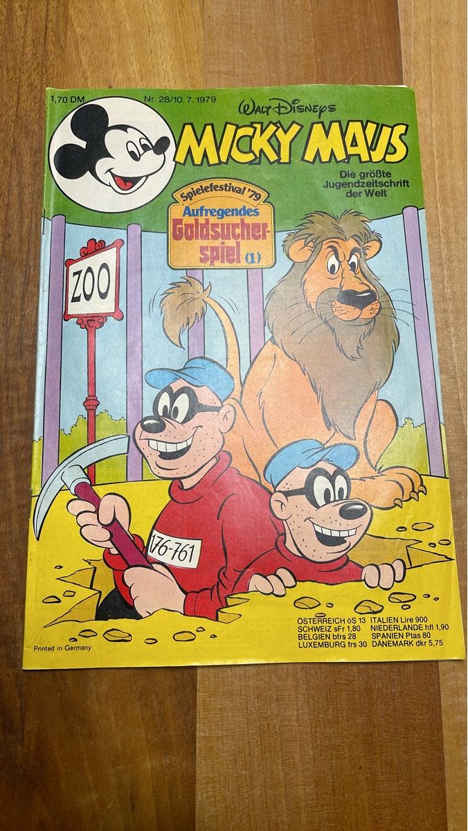 Fumetti: Micky Maus Heft Nr. 28/1979 – Nuovo (secondo la descrizione) da Therwil venduto da rubininio