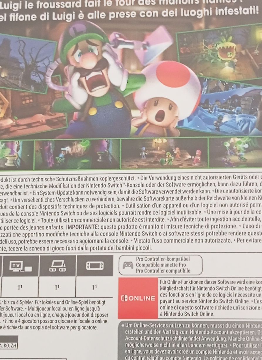 Nintendo Spiele: Luigi's Mansion 2 HD Nintendo Switch  – Gebraucht aus Bern von dor_lc9y