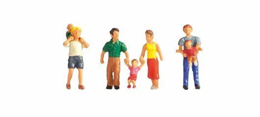 Noch Modelleisenbahnen: NOCH 15592 H0 Eltern & Kinder – Neu und originalverpackt aus Neukirch a.d. Thur von MoBa-Artikel.ch