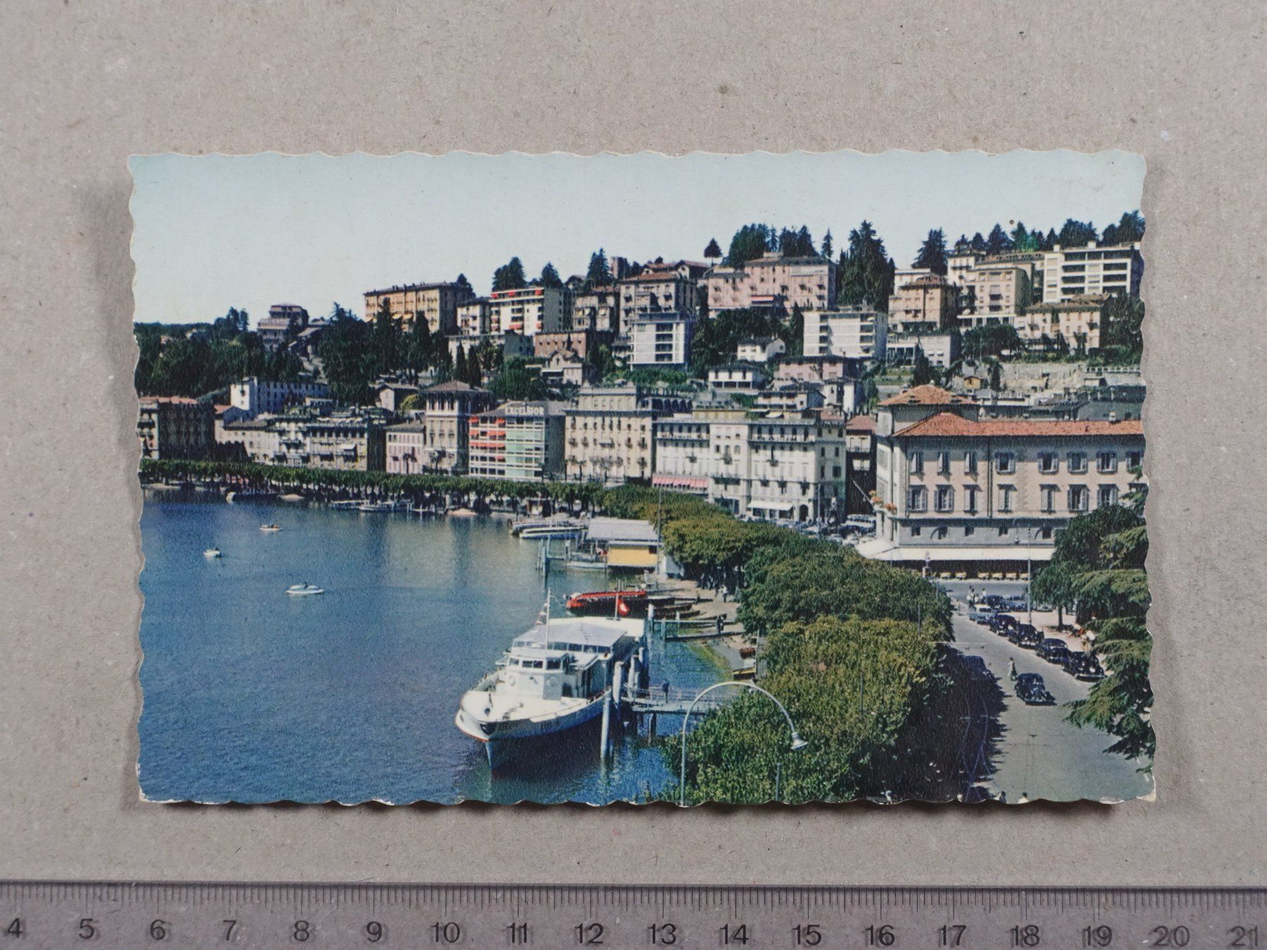 Cartes postales: Lugano, Lungolago, Schiff – D'occasion à Lenzburg par fh1