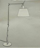 Wunderschöne, praktisch neue Stehlampe