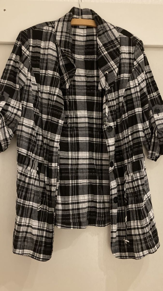 Camicette: Bluse/Jacke Gr. 42,  Creation Leardini, weiss/schwarz – Usato da Reinach BL venduto da santrian 2