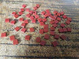 lego 3070 lot de 60 pièces Dark Red Tile 1 x 1