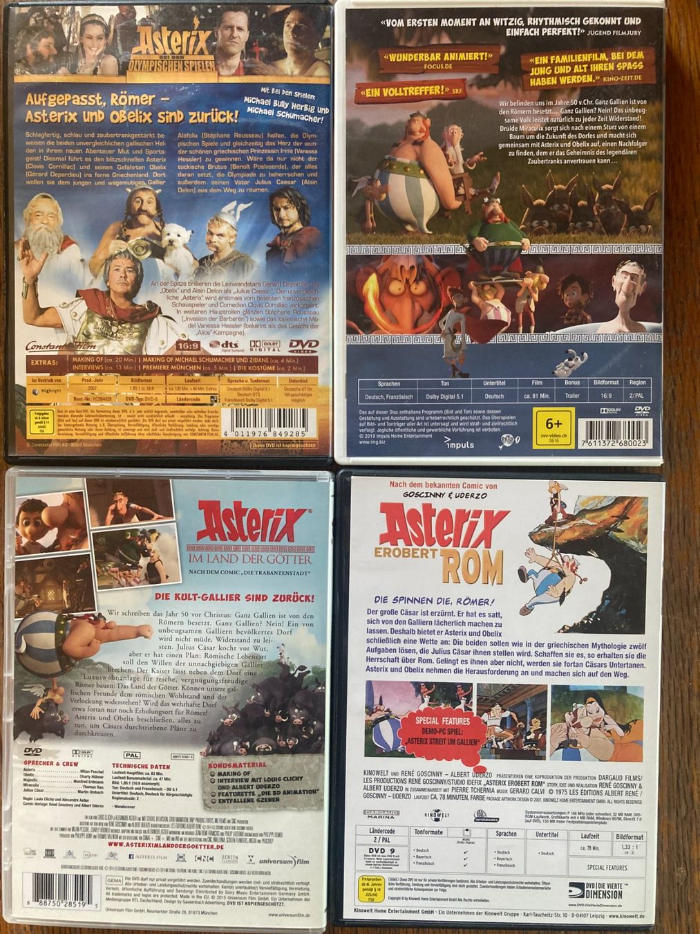 Tutti i DVDs: Asterix und Obelix – Usato da Kirchlindach venduto da roland0101 1