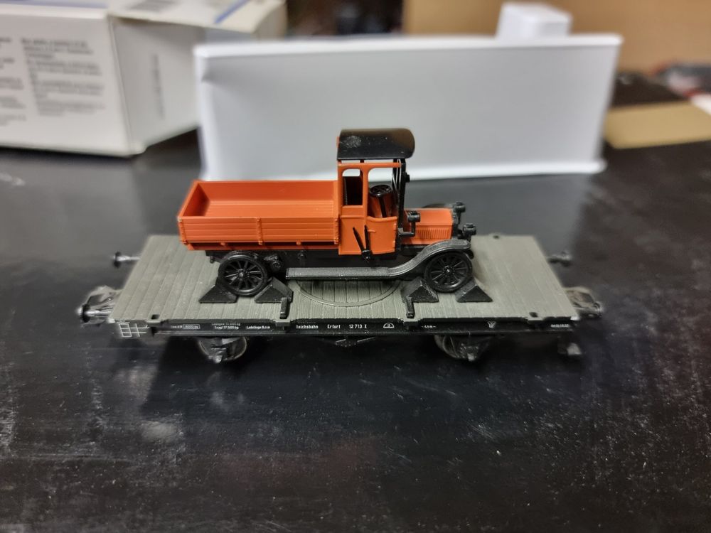 Wagon à bords plats ép. IV Start Up - HO 1/87 - Märklin 4423