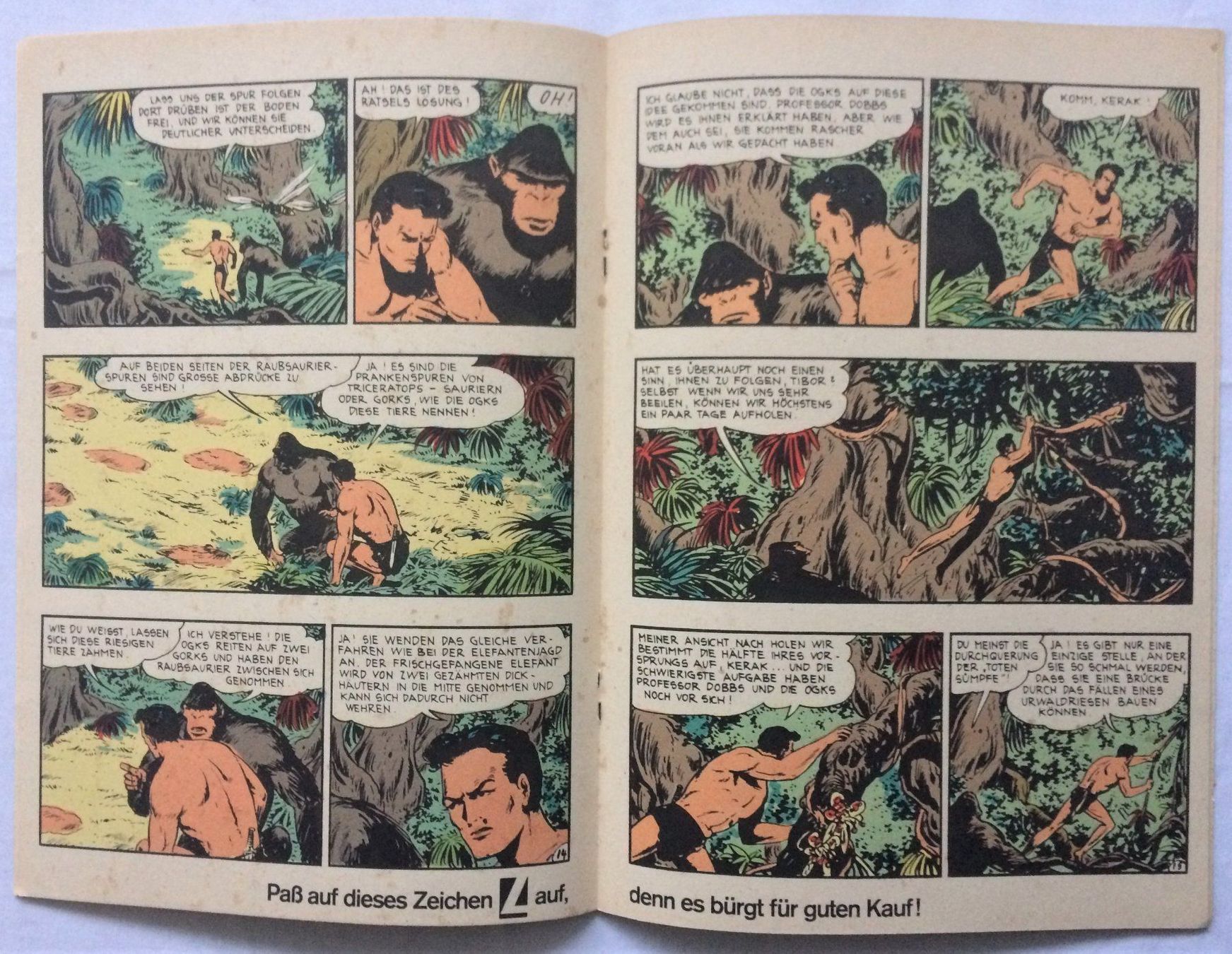 Fumetti: TIBOR - HELD DES DSCHUNGELS - Nr.142 – Usato da Schaffhausen venduto da durruti 3