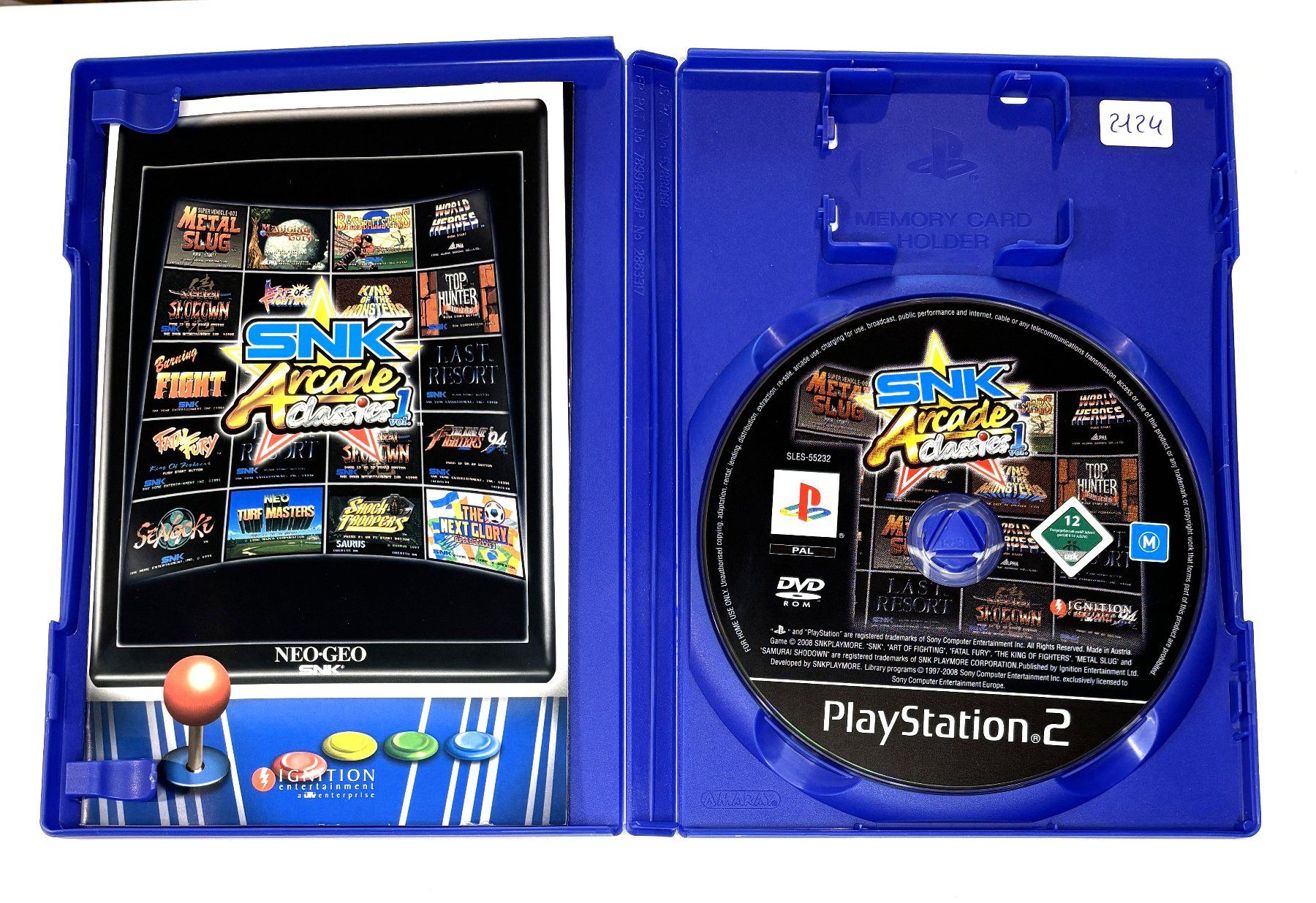 Giochi: PS2 - SNK Arcade Classics Vol. 1 – Usato da Allschwil venduto da Bullach 1