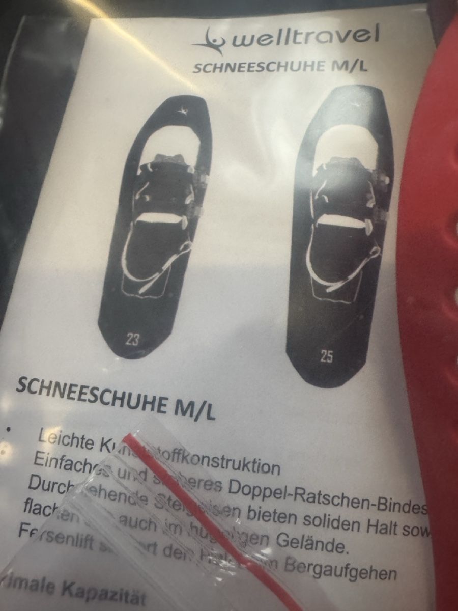 Herrenschuhe: Schneeschuhe Grösse M/L – Neu und originalverpackt aus Hombrechtikon von Froeschli9 1