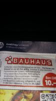 CHF 10.- Einkaufsgutschein von Bauhaus gültig bis 28.02.2027