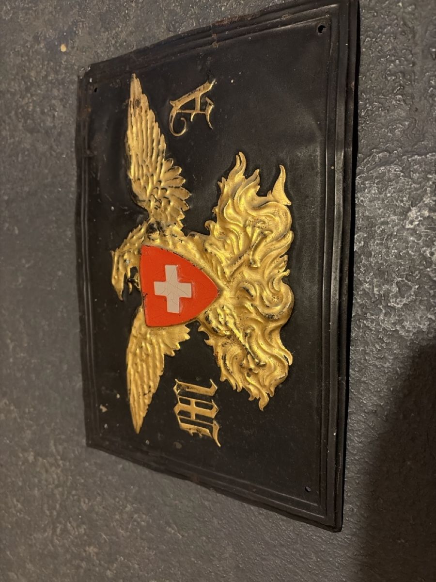 Schilder: Blechschild Schweizer Mobiliar rar – Gebraucht aus flawil von schonei 1