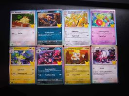 8X Card Bulk - 30th Celebrations Pokemon card EN