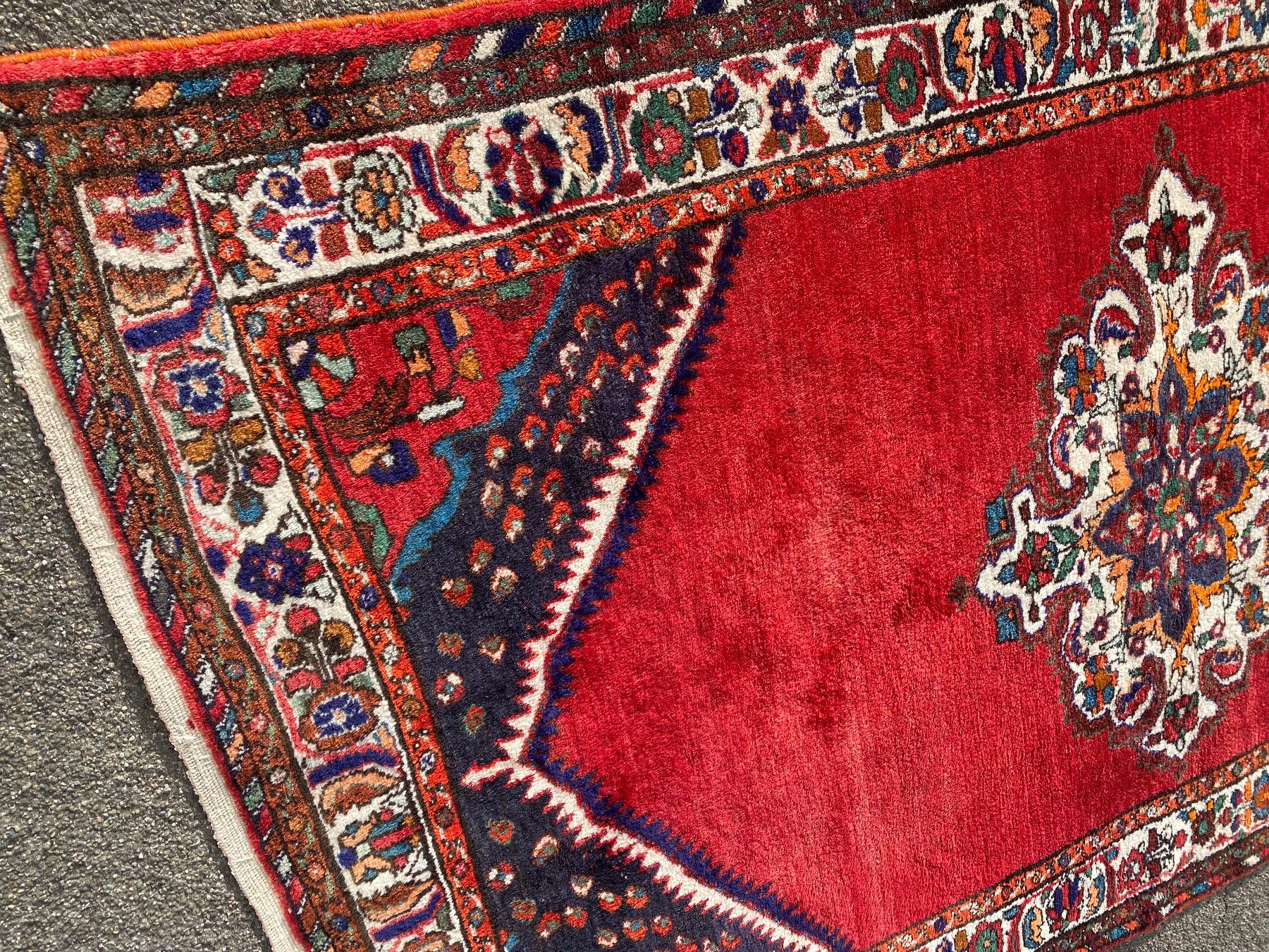 Tappeti: Persische Teppich Hamedan schöner Designer – Usato da Männedorf venduto da Adamiat 3