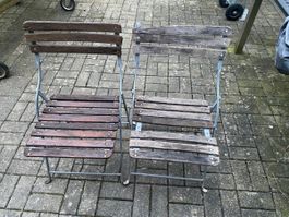 Holz Klappstühle vom Gurten