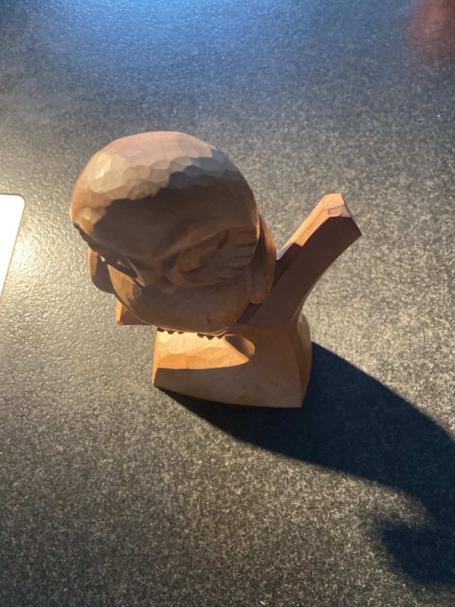 Statuette: Handgeschnitzte Eule vom Brienzer Holzbildhauer Schild! – Usato da Brienz BE venduto da hey_z9vg 3