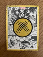 Marvel Anthology Wolverine Badge Card mit Patch