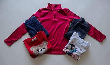 1175 – pièces fille (H&M…) 122-140 (6-10 ans)-comme neuf!