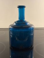 Vase/Flasche Glas blau/grün Riihimäki T. Aladin/N. Still 70e