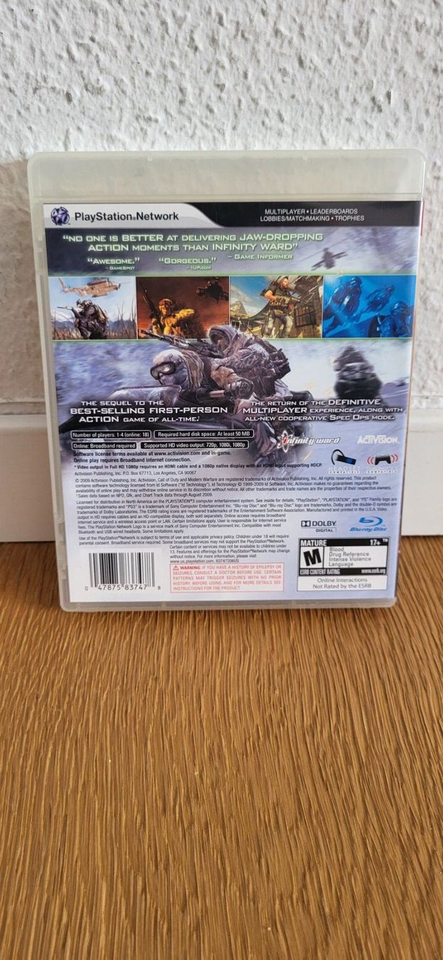 Sony Spiele: PS3 - Call of Duty Modern Warfare 2 – Gebraucht aus Münsingen von DigitaleSpielecke 1