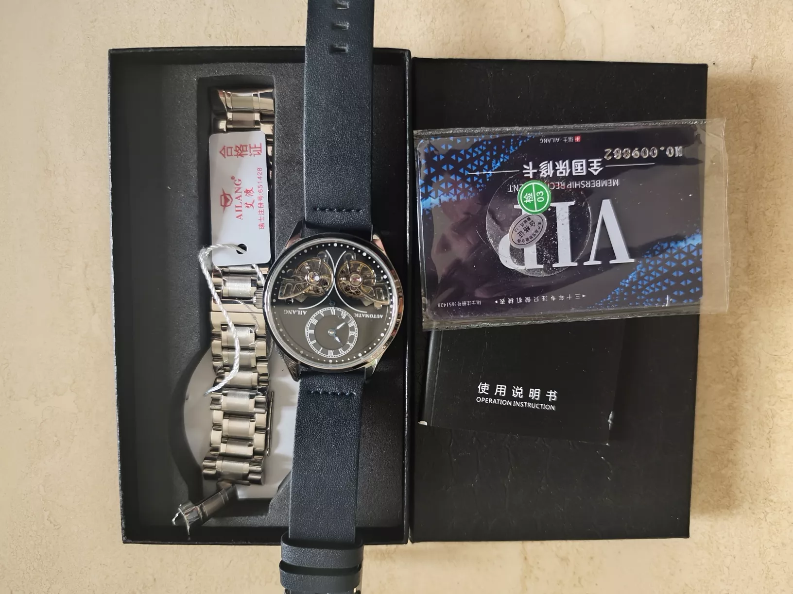 Orologi: Ailang squelette double toubillon – Usato da La Chaux-de-Fonds venduto da PeterPan64 3