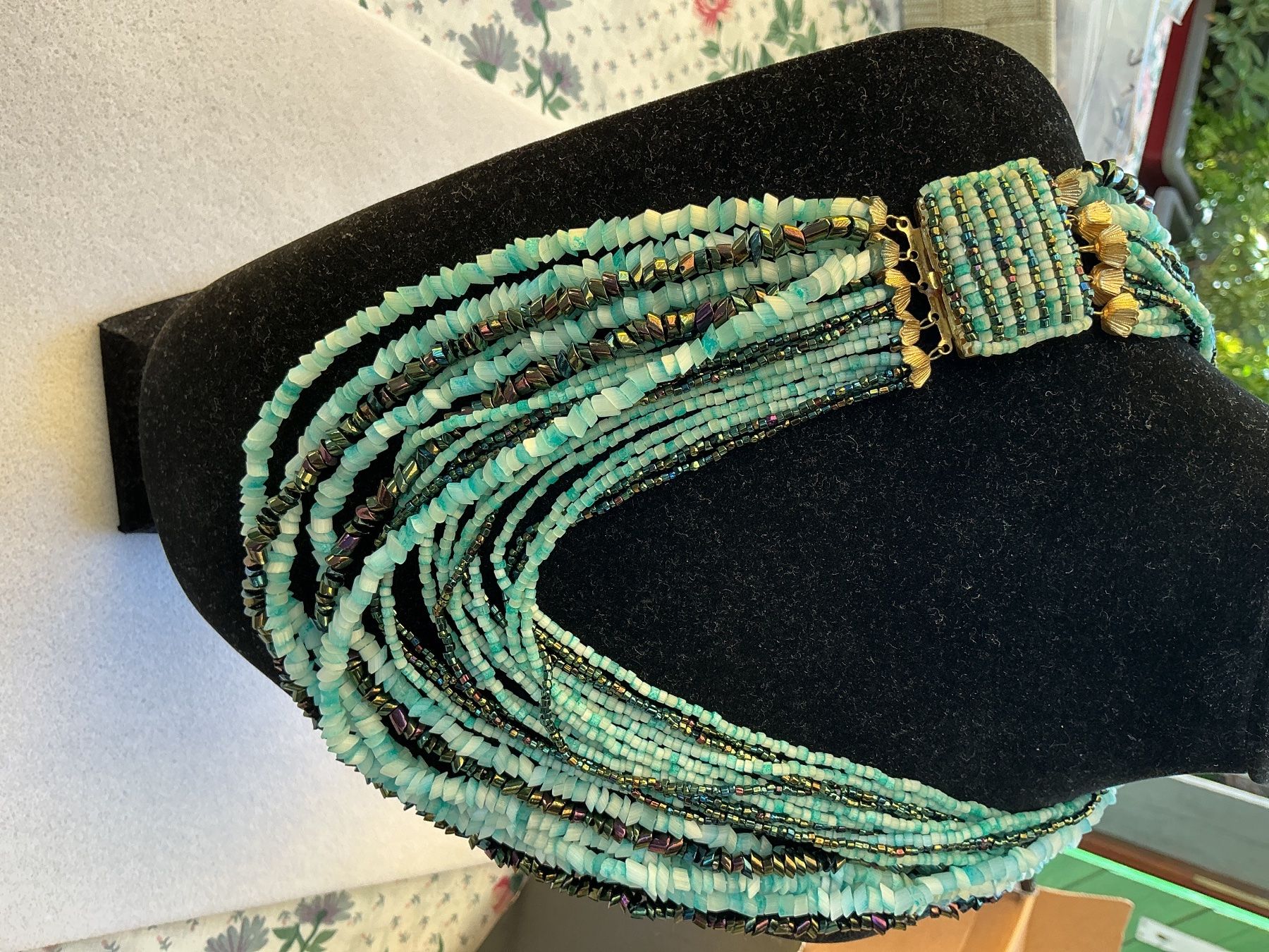 Gablonzer Colliers: Gablonzer Collier mehrreihig  o – D'occasion à Wettingen par Andres54
