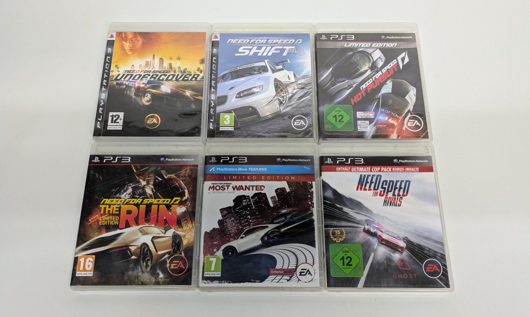 Spiele: Need For Speed Sammlung für PlayStation 3 – Gebraucht aus Menziken von mame18