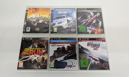 Need For Speed Sammlung für PlayStation 3