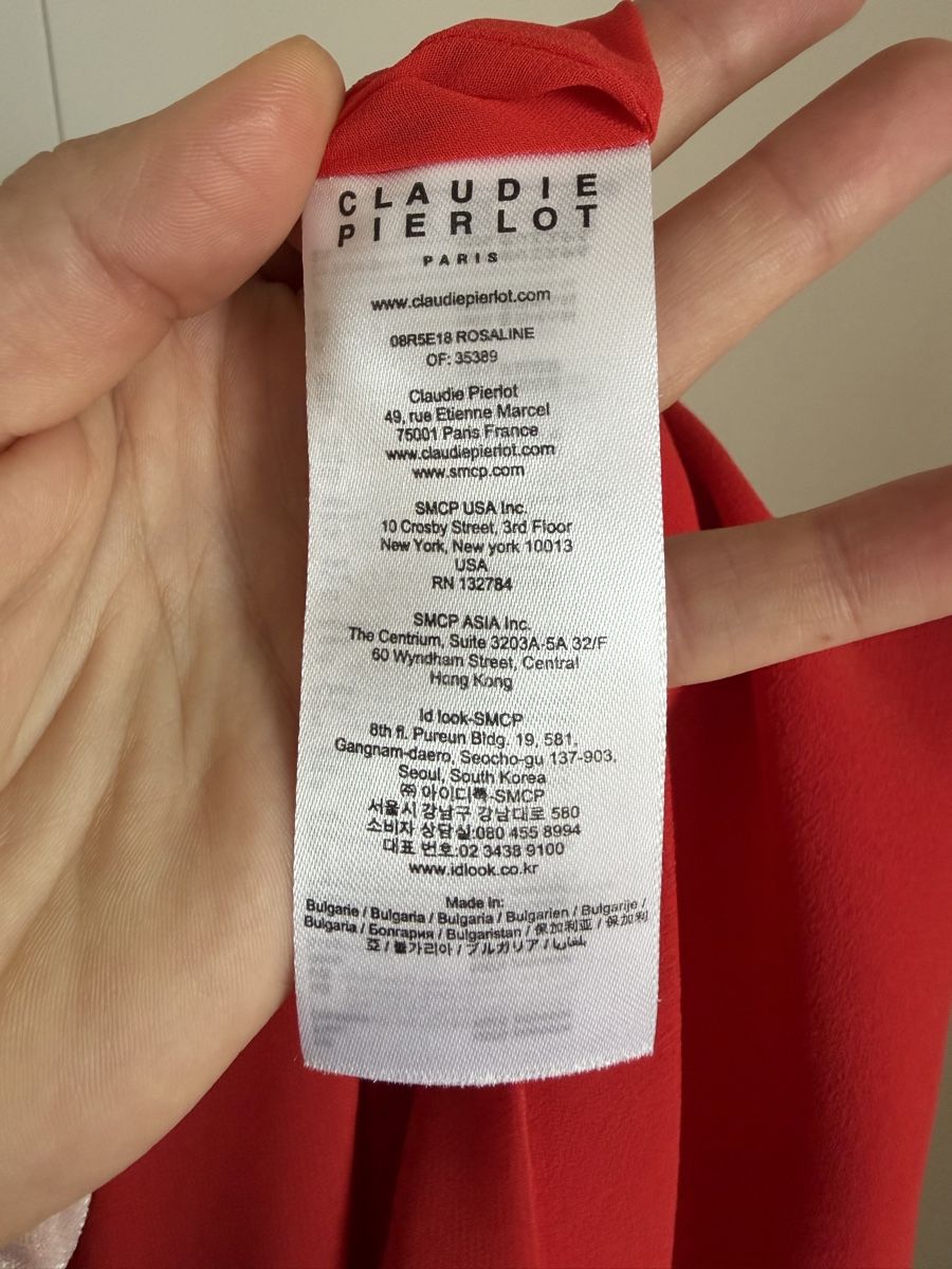 Claudie Pierlot Vestiti: Robe Claudie Pierlot – Nuovo (secondo la descrizione) da Lausanne venduto da marinemtr 2