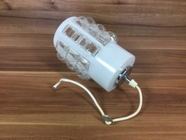 Kultige Glas Mid Century Lampe vermutlich Italien