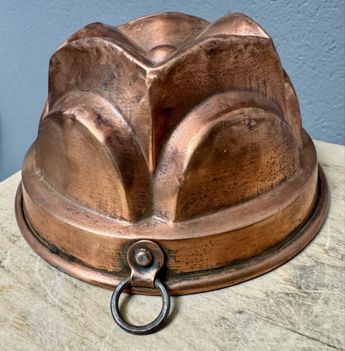 Teglie da forno: Kleine, antike Backform aus Kupfer 12 cm – Usato da Rothrist venduto da Luckywinner