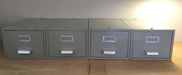 Vintage Backfield Schubladenstock mit flexiblen Elementen