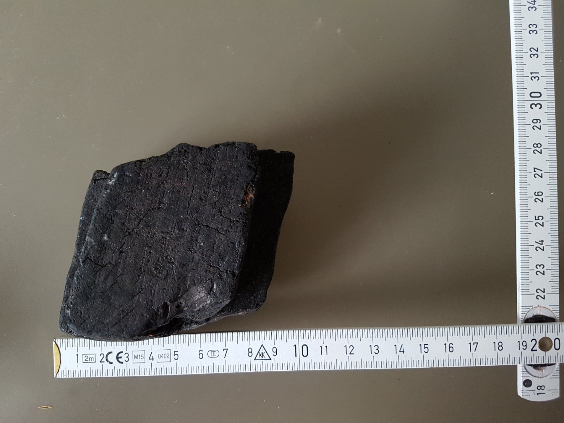 Xilografie: Letzte Gelegenheit / kleines Holz Stoffdruck Model Stempel – Usato da Riehen venduto da robs2026 1