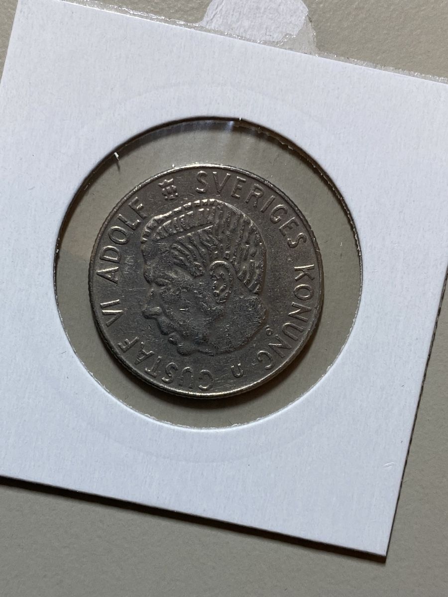 Alle Münzen: Suède - 1 couronne - 1970 – Gebraucht aus Payerne von Mike1682 1