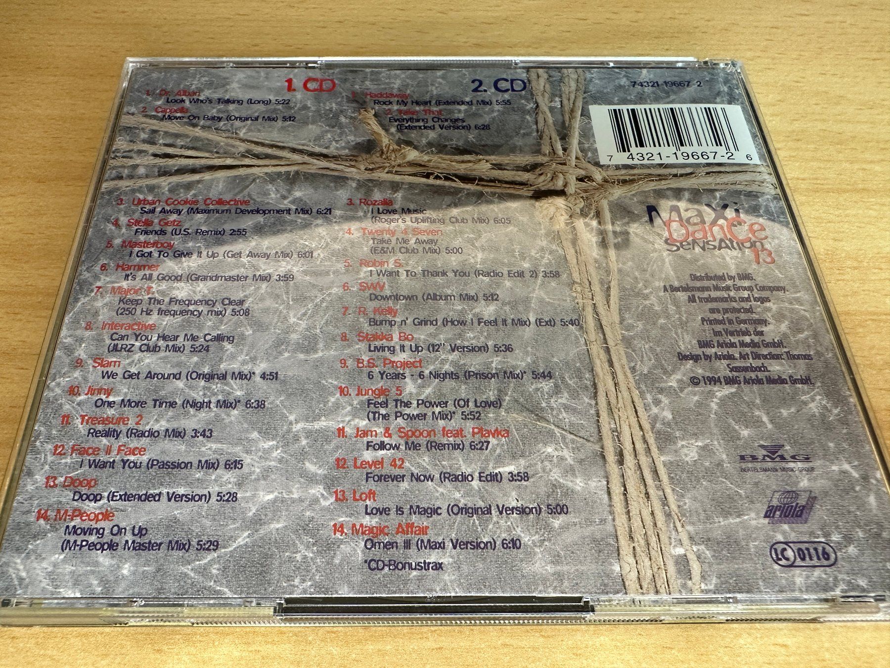 CDs: Various – Maxi Dance Sensation 13 - 2 CD – Gebraucht aus Rikon im Tösstal von Alpenmutz 1
