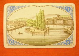 GENF, GENÈVE, LITHOGRAPHIE UM 1900