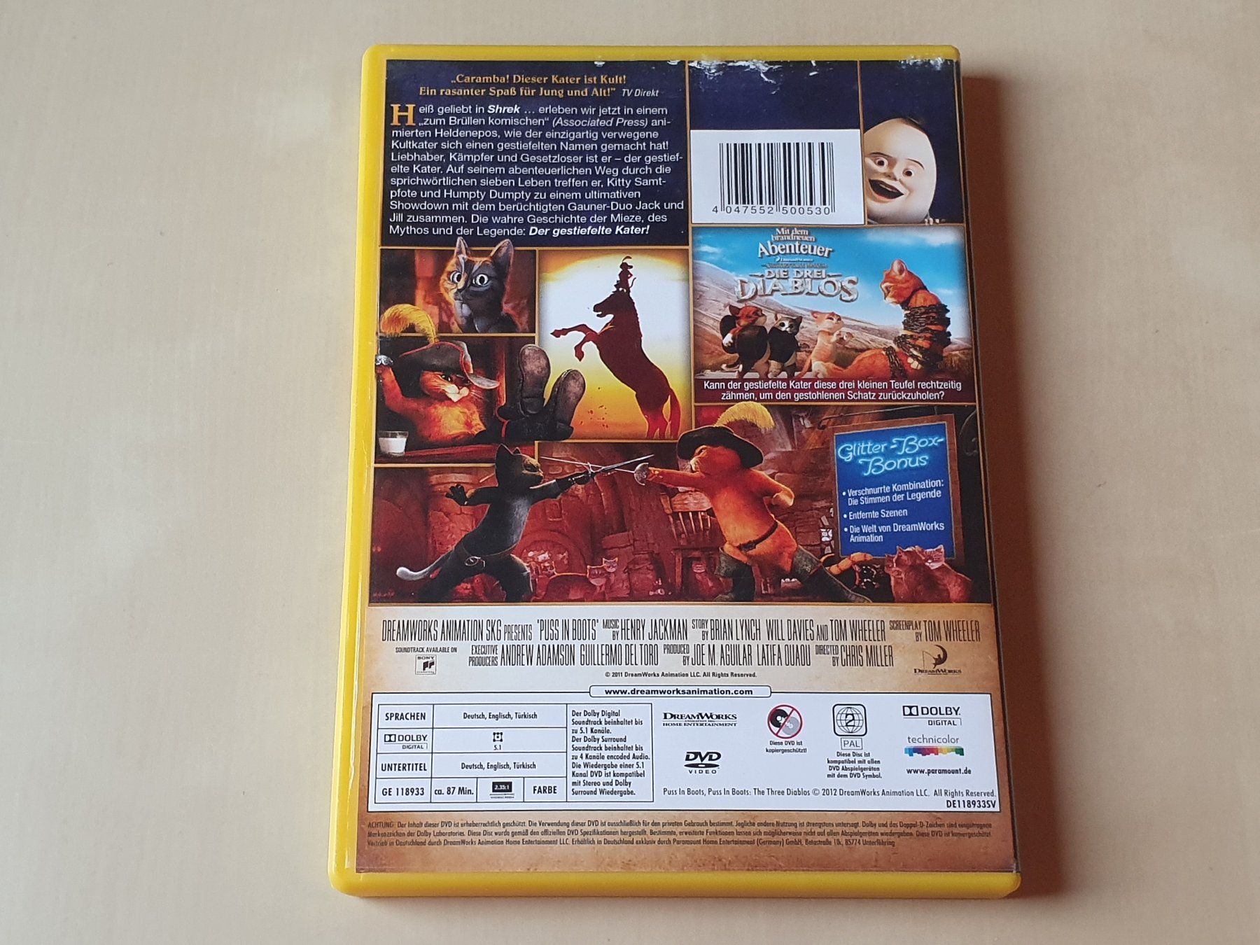 Alle DVDs: der Gestiefelte Kater – Gebraucht aus Stansstad von collectorsshop 1