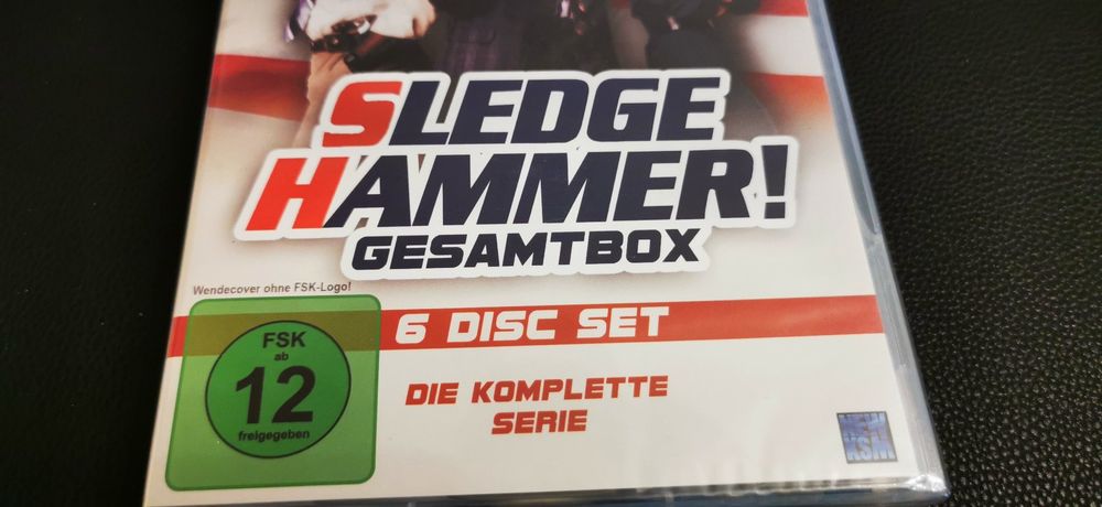 SLEDGE HAMMER GESAMTBOX 6 DISC KOMPLETTE SERIE START 1.- (Gebraucht) in ...