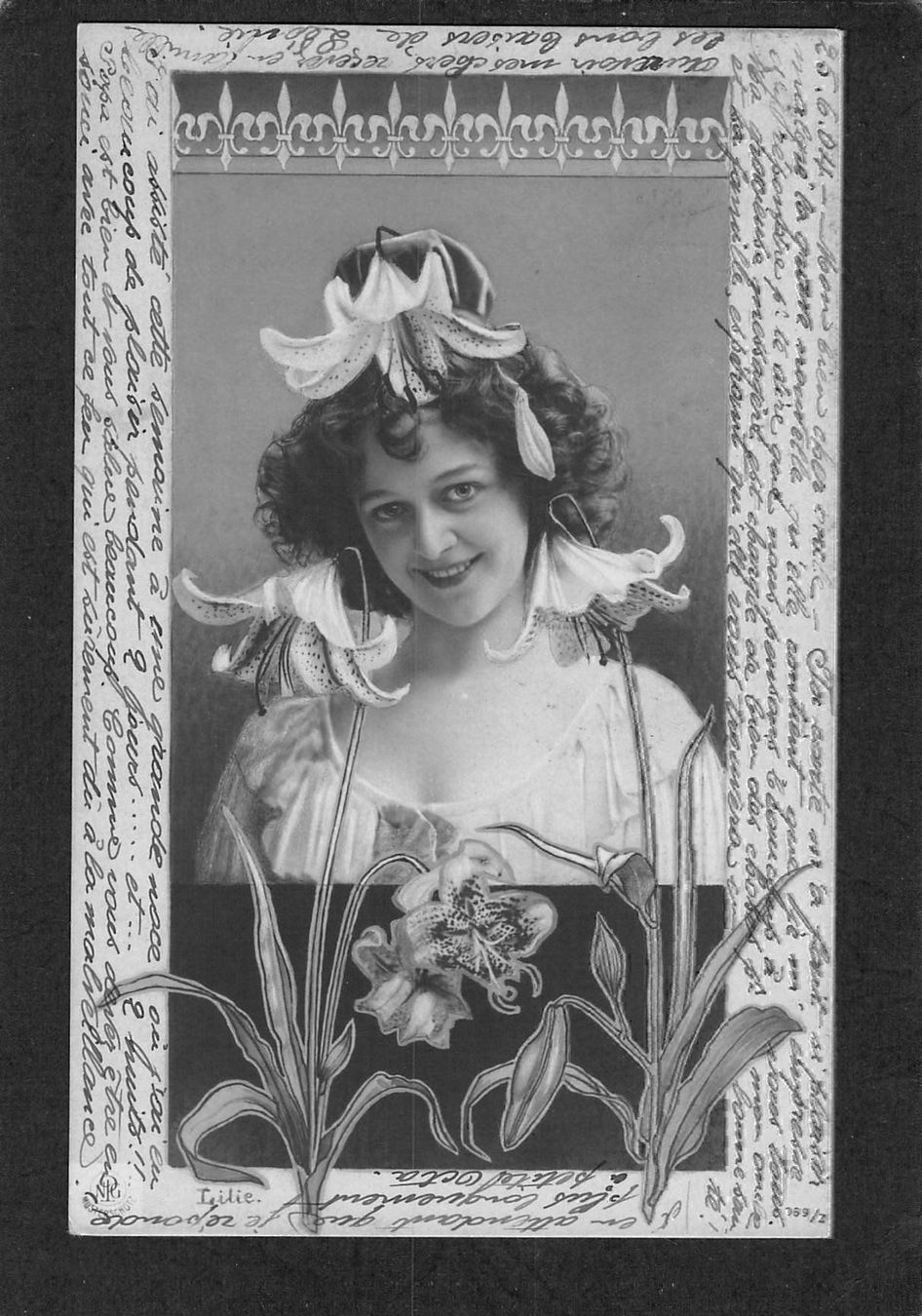 Cartoline postali: -Litho , Motiv Frau 1904 – Usato da Reichenburg venduto da Pipo-67
