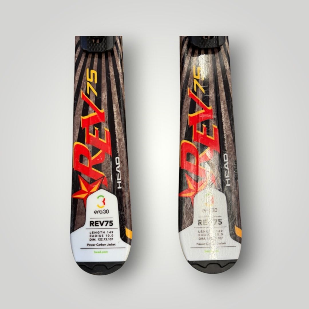 Head Skis: HEAD REV 75 – 149 cm inkl. Bindung – Gebraucht aus Gurmels von SwissShop21 3