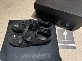 Neuwertige S-Works Ares Rennevloschuhe Gr 41 (3-Loch cleats)