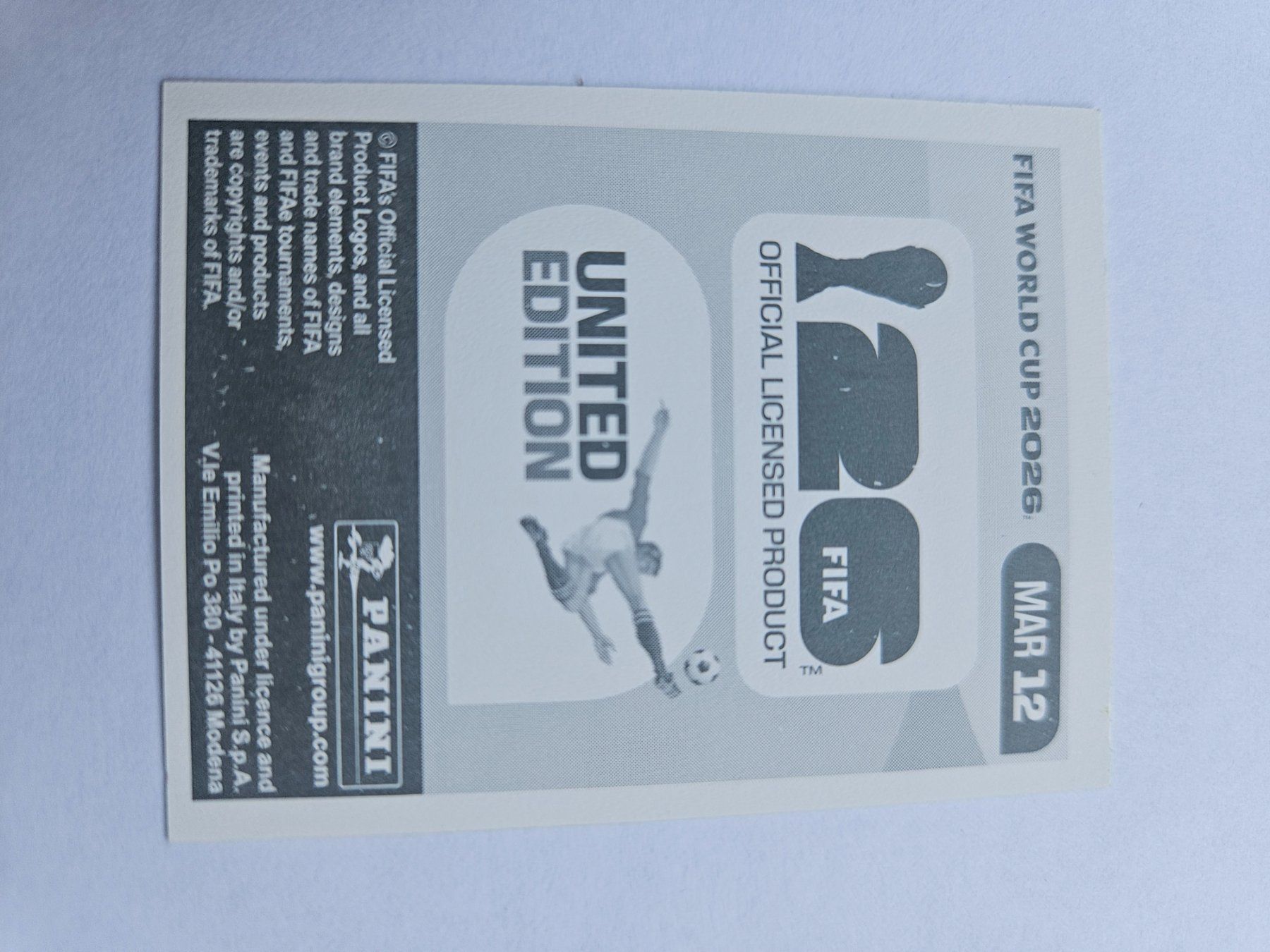 Panini Cartes à collectionner: MAR 12 – D'occasion à Würenlingen par Dinli 1